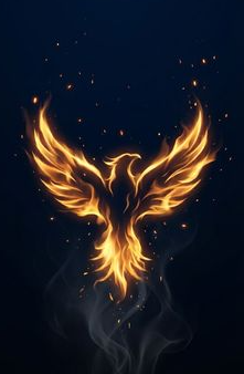 Phoenix rising from the ashes